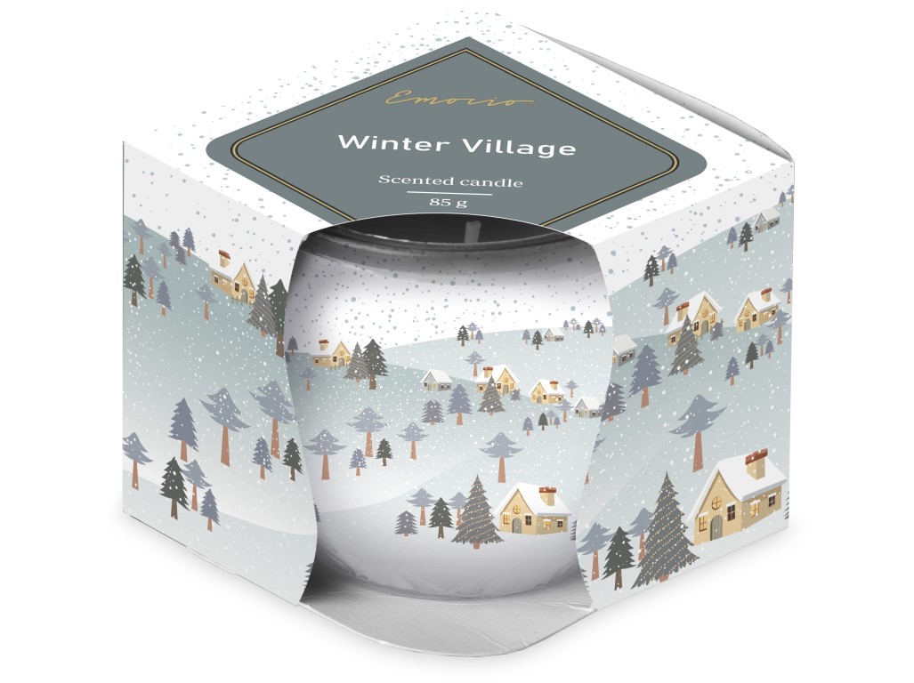 Emocio Vonná sviečka v skle Winter Wonderland 70×62 mm