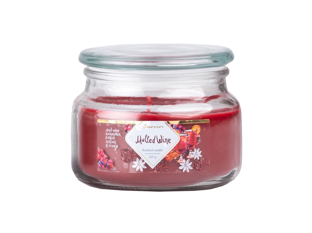 Vonná sviečka Emocio Mulled Wine 100×79 mm so skleneným viečkom