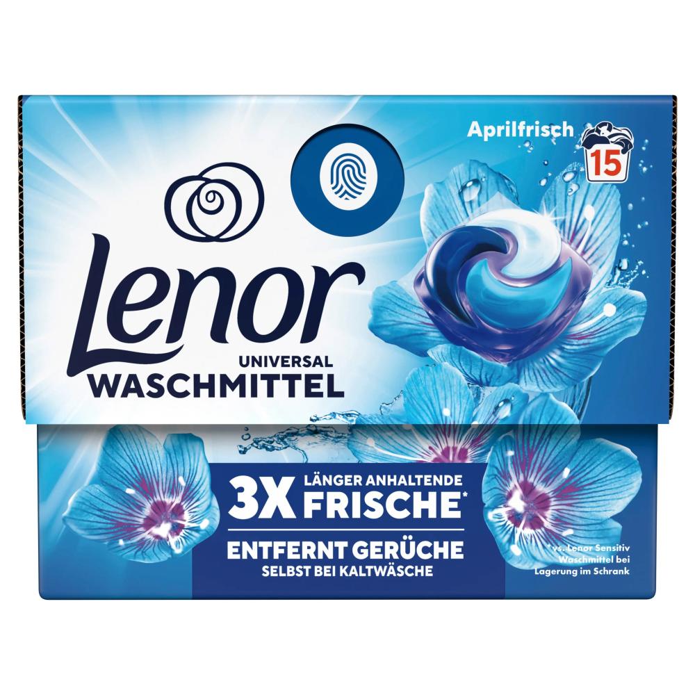 Lenor kapsle 15ks April fresh Ks