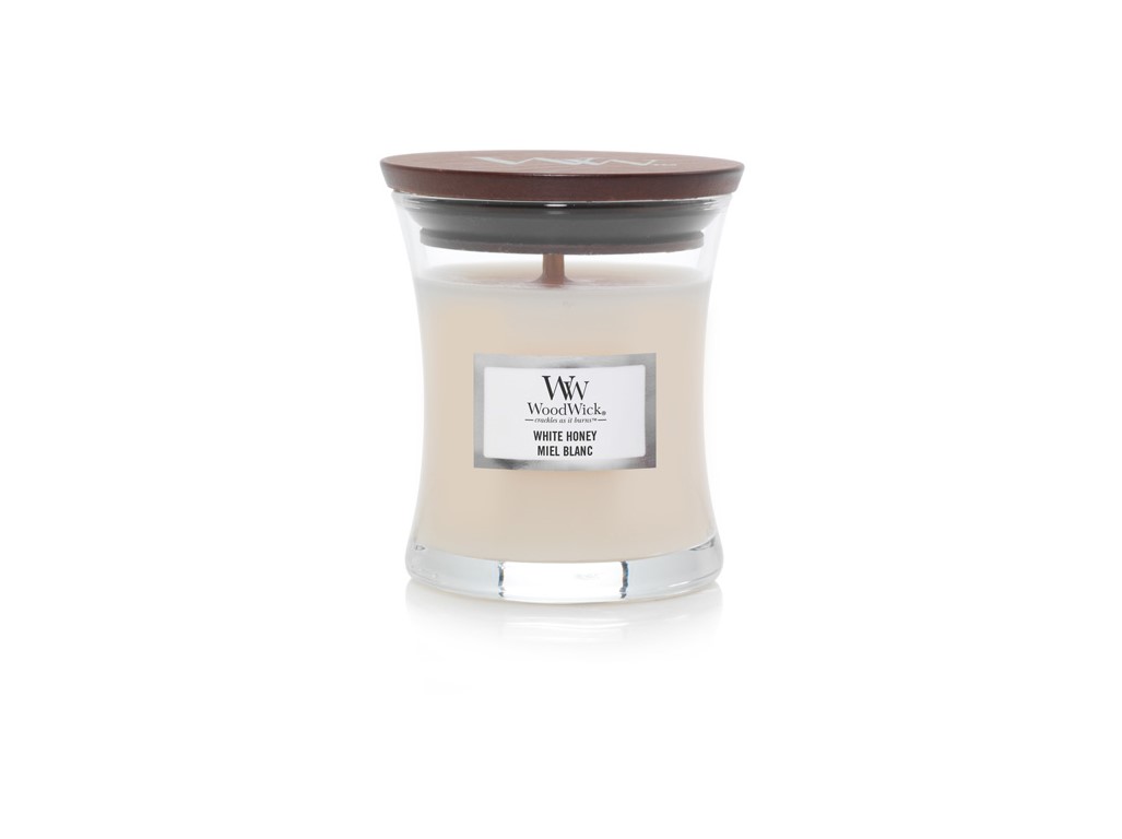 Woodwick White Honey váza malá
