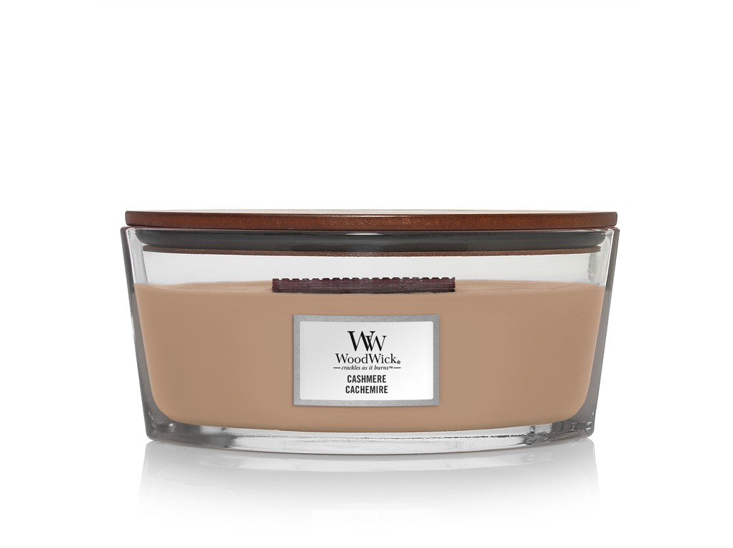 WoodWick Cashmere sviečka loď
