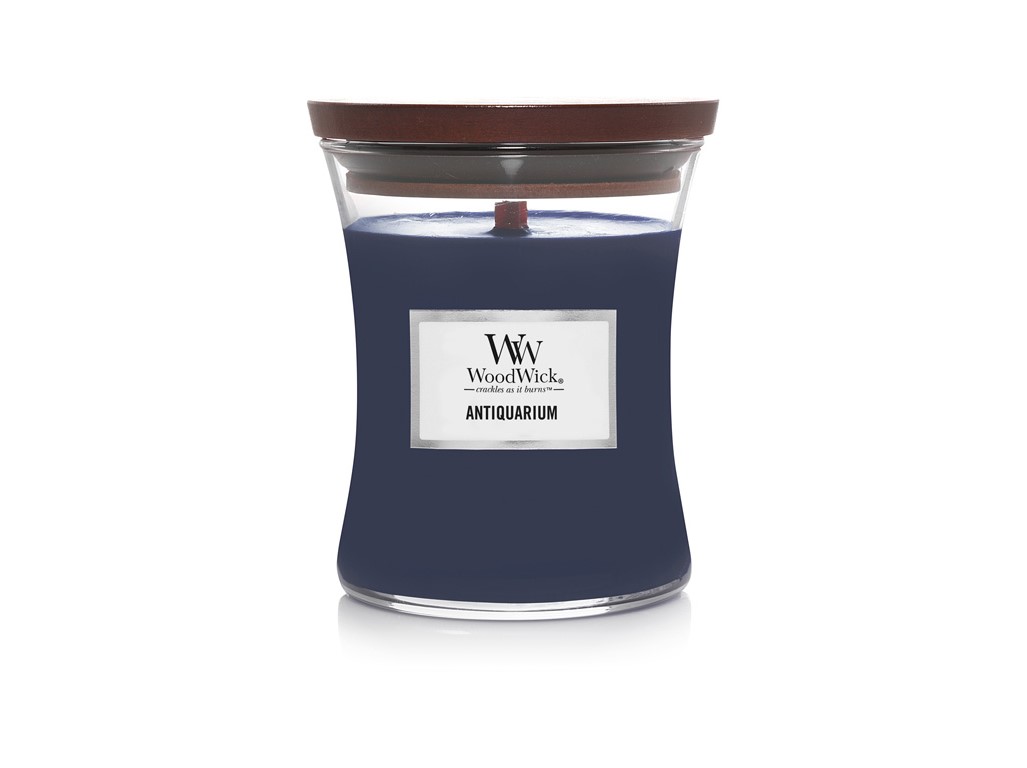 Woodwick Antiquarium sviečka stredná