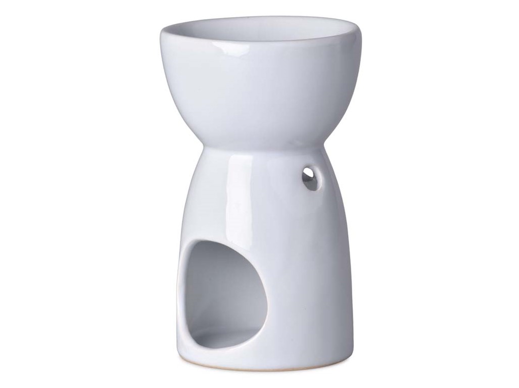 Aromalampa keramická biela 94x156mm