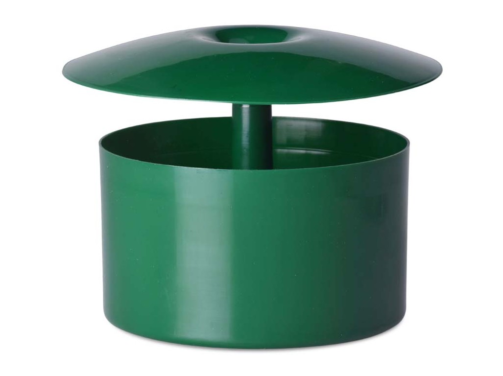 Pasca na slimáky plast zelená 16x11cm