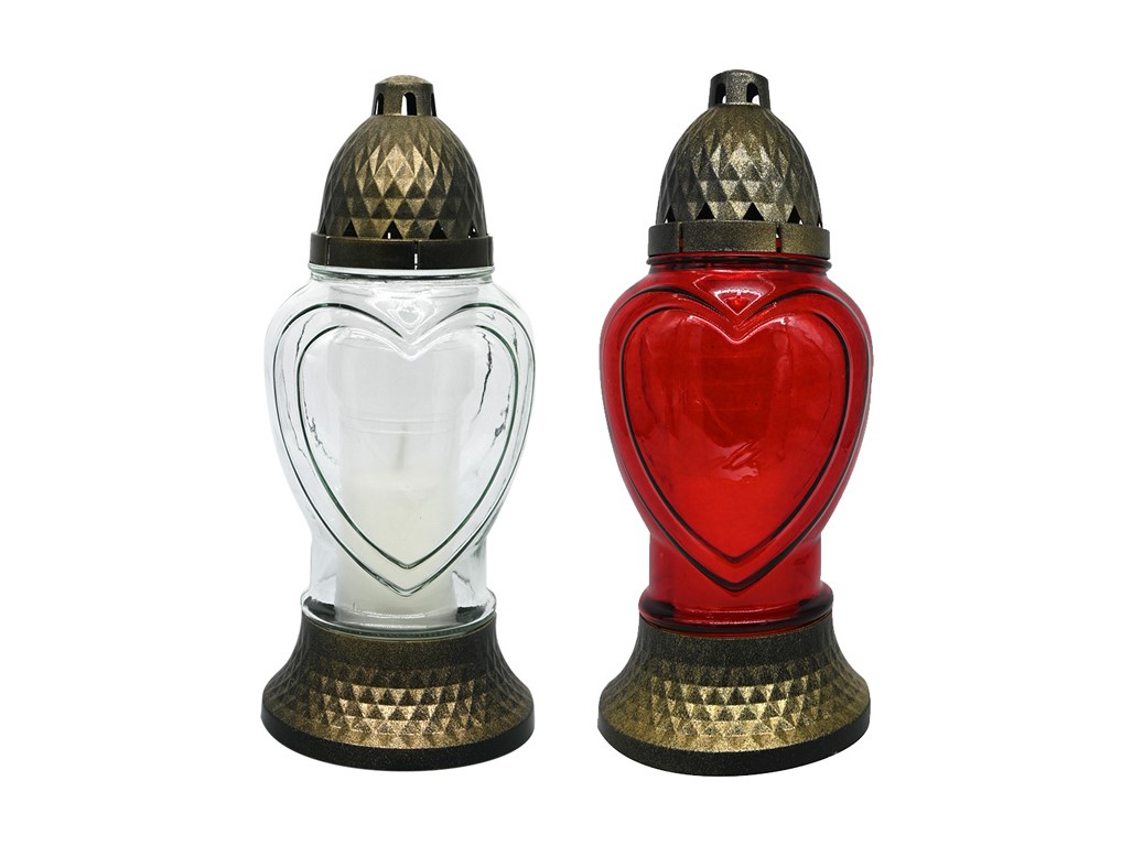 Cintorínske sklo 26cm vklad 80g 24h. v mixe farieb