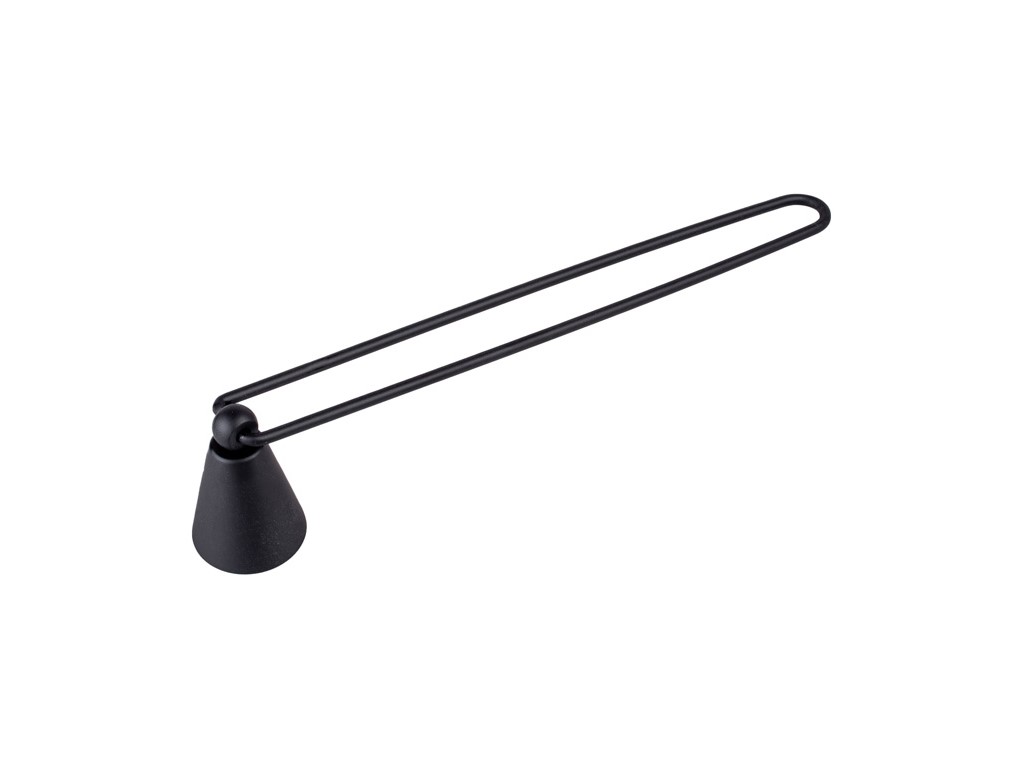 Celokovové zhášadlo čierne, 280x35x35mm