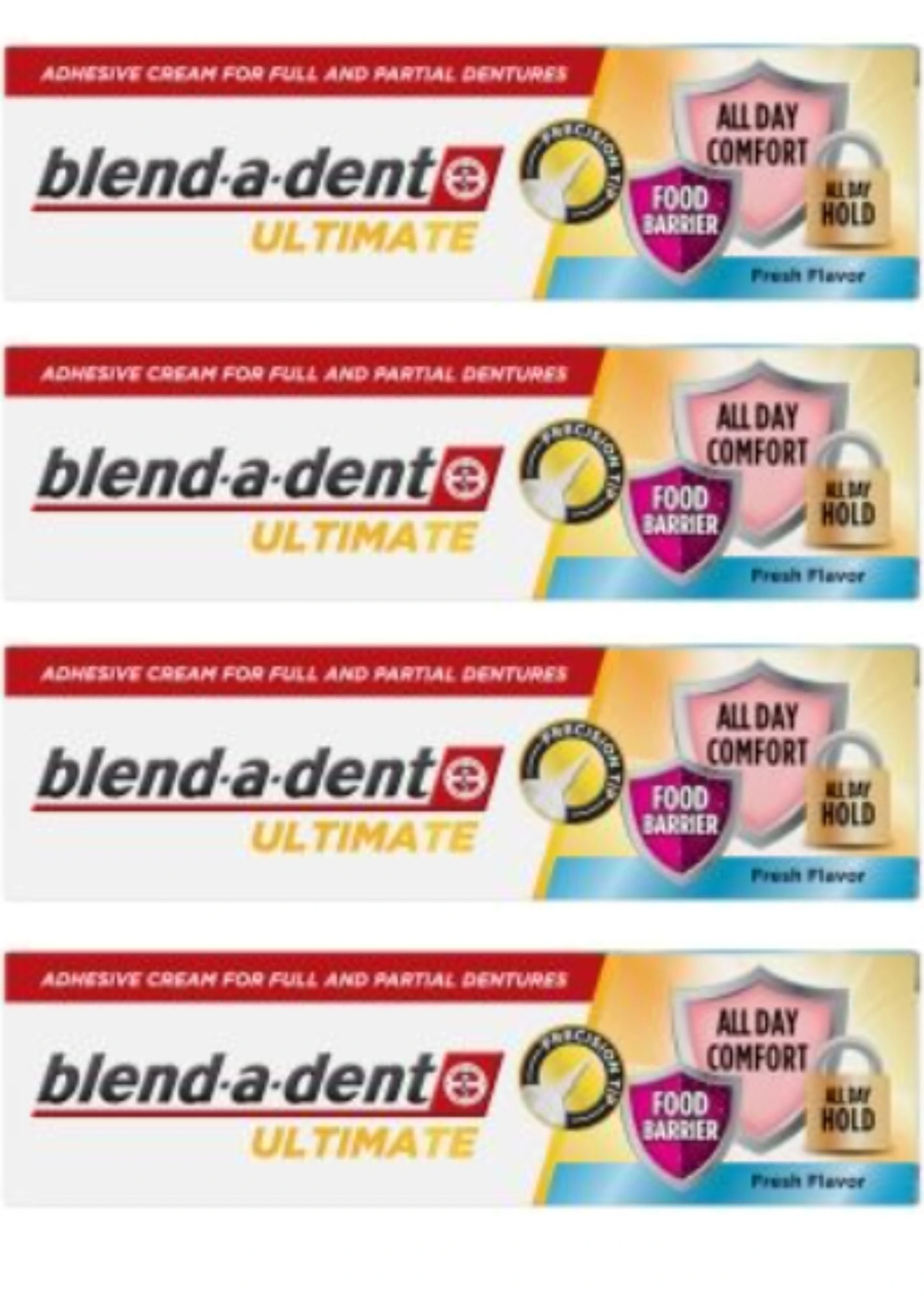 Blend-a-dent fixačný krém 4x40g Ultimate