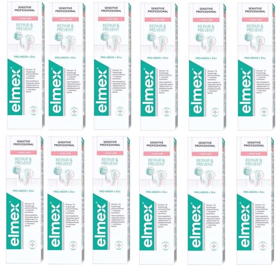 Elmex Sensitive professional Repair&Prevent zubná pasta 12x75 ml