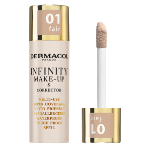 Dermacol dekoratívka Infinity m-up +korektor 01 Fair