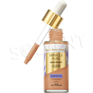 Max Factor 2v1 sérum make-up Miracle Pure 60-80
