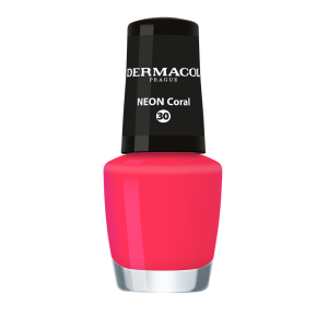 Dermacol lak na nechty Neon Coral