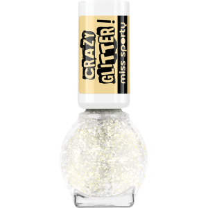 Miss Športy lak na nechty Crazy Glitter 010