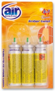 Air Menline Limber Twist náplň do osviežovač vzduchu 3× 15 ml