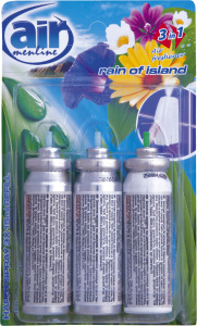 Air Menline Rain of Island náplň do osviežovača vzduchu 3× 15 ml