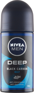 Nivea Men Deep Beat guľôčkový antiperspirant pánsky, 50 ml