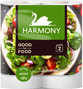 E-shop Harmony Good For Food 2vrstvové kuchynské utierky, 2 rolky