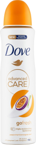 Dove Advanced Care Marakuja a Citrónová tráva antiperspirant v spreji 150 ml