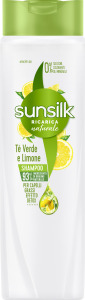 Sunsilk šampón so zeleným čajom a citrónom pre mastné vlasy, 250 ml