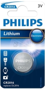 Batéria Philips Lithium 1 ks CR2016 3V