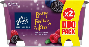Glade sviečka vonná Berry Festive Kiss, 2× 112 g