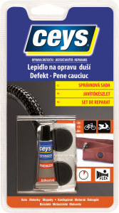 Ceys oprava defektu lepidlo na opravu duší, sada, 5 g