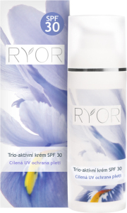 RYOR Trio denný aktívny krém SPF 30 s UV ochranou, 50 ml