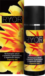 RYOR revitalizačné sérum s kyselinou hyalurónovou a arganovým olejom 50 ml