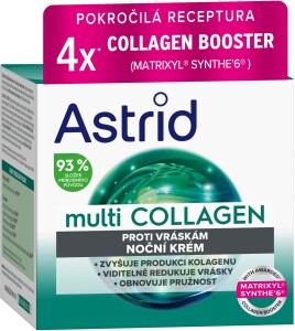 Astrid MultiCollagen Nočný krém proti vráskam 50 ml