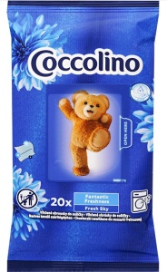 Coccolino Fresh Sky vlhčené obrúsky do sušičky 20 ks