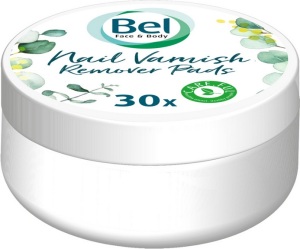 Bel Beauty odlakovacie vlhčené tampóny na nechty bez zápachu 30 ks
