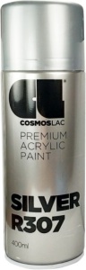 CL Cosmoslac dekoračný akrylátový sprej R307 strieborný 400 ml