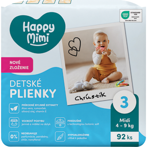 Happy Mimi JUMBO 3 (92ks/fol) Midi