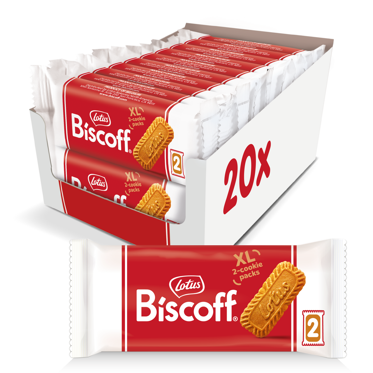 Lotus Biscoff Sušienky karamelizované Twinpack 20 x 25 g