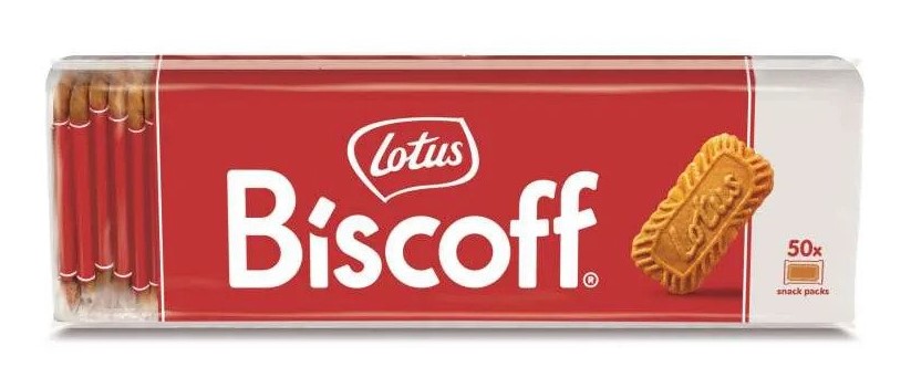 Lotus Biscoff Sušienky karamelové 50 x 6,25 g