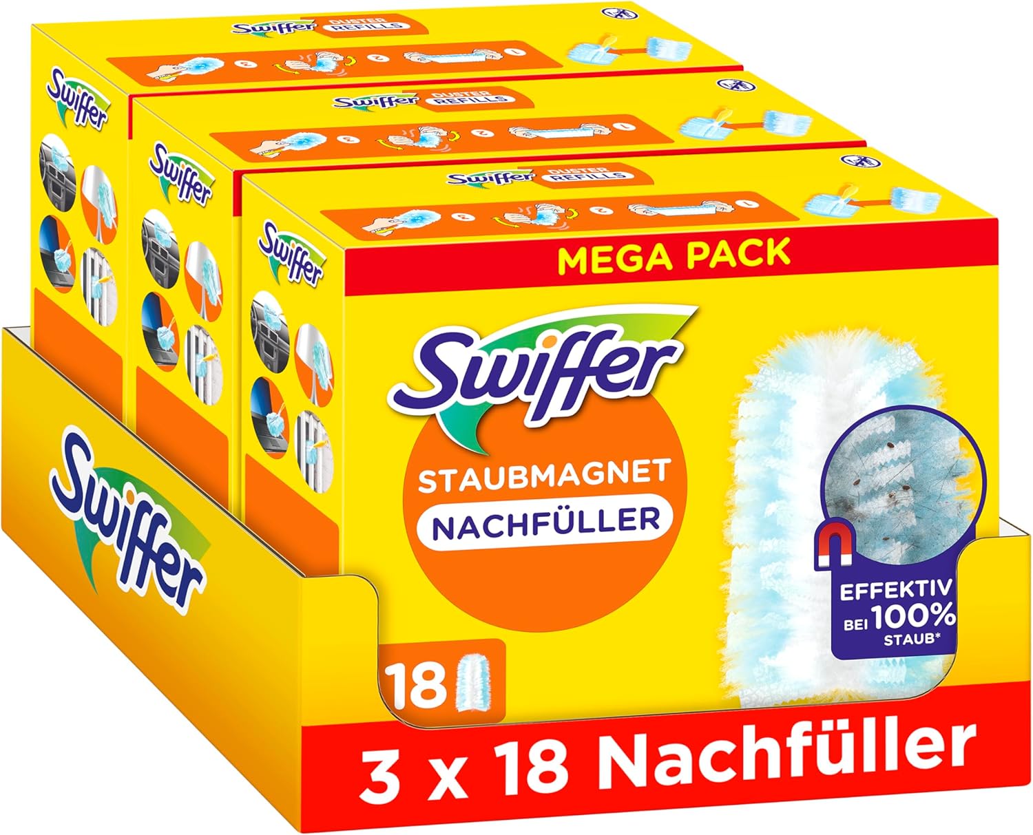 Swiffer Prachovky 3x(18ks/kra)