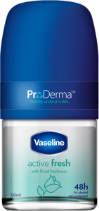 Vaseline Active Fresh antiperspirant roll-on, 50 ml