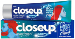 Detailný záber na Everfresh Peppermint Drops zubná pasta, 90 g