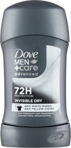 Dove Men + Care Invisible Dry tuhý antiperspirant 50ml