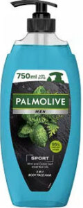 Palmolive Sport sprchový gél pre mužov s pumpou, 750 ml
