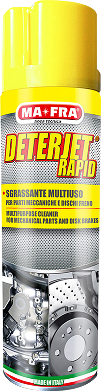 DETERJET RAPIDO čistič bŕzd a karburátorov - sprej