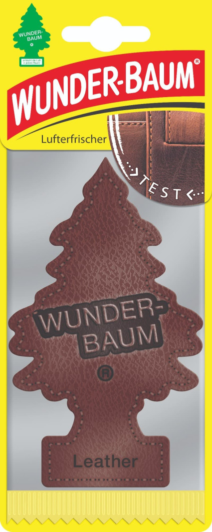 WUNDER-BAUM Leather osviežovač stromček