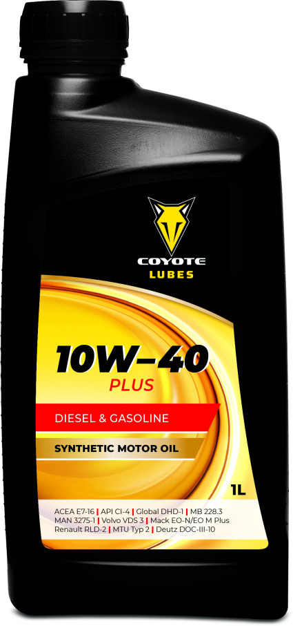 COYOTE LUBES 10W-40 Plus 1 L