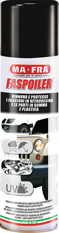 FASPOILER leští a ochraňuje vonkajšie plasty - sprej