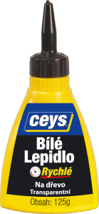 Ceys rýchle biele lepidlo na drevo na ručné práce, 125 g