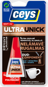 Ceys Ultraunick Liq sekundové lepidlo so štetčekom 5 g