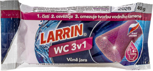 Larrin Plus Wc fialový náhradný valček, s vôňou kvetín, 40 g