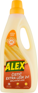 Alex Čistič extra lesk 2v1 na laminát s vôňou pomaranča, 750 ml