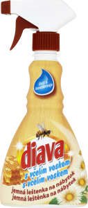 Diava s včelím voskom, na čistenie a leštenie nábytku, konzervuje, 300 ml