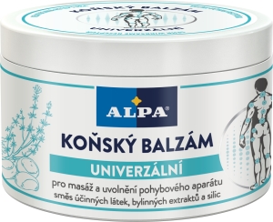 Alpa Konský univerzálny masážny balzam 250 ml