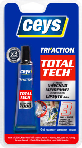Ceys Tri Action univerzálne lepidlo na všetky materiály, 10 g